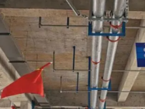 仁和管廊支架的安装方法